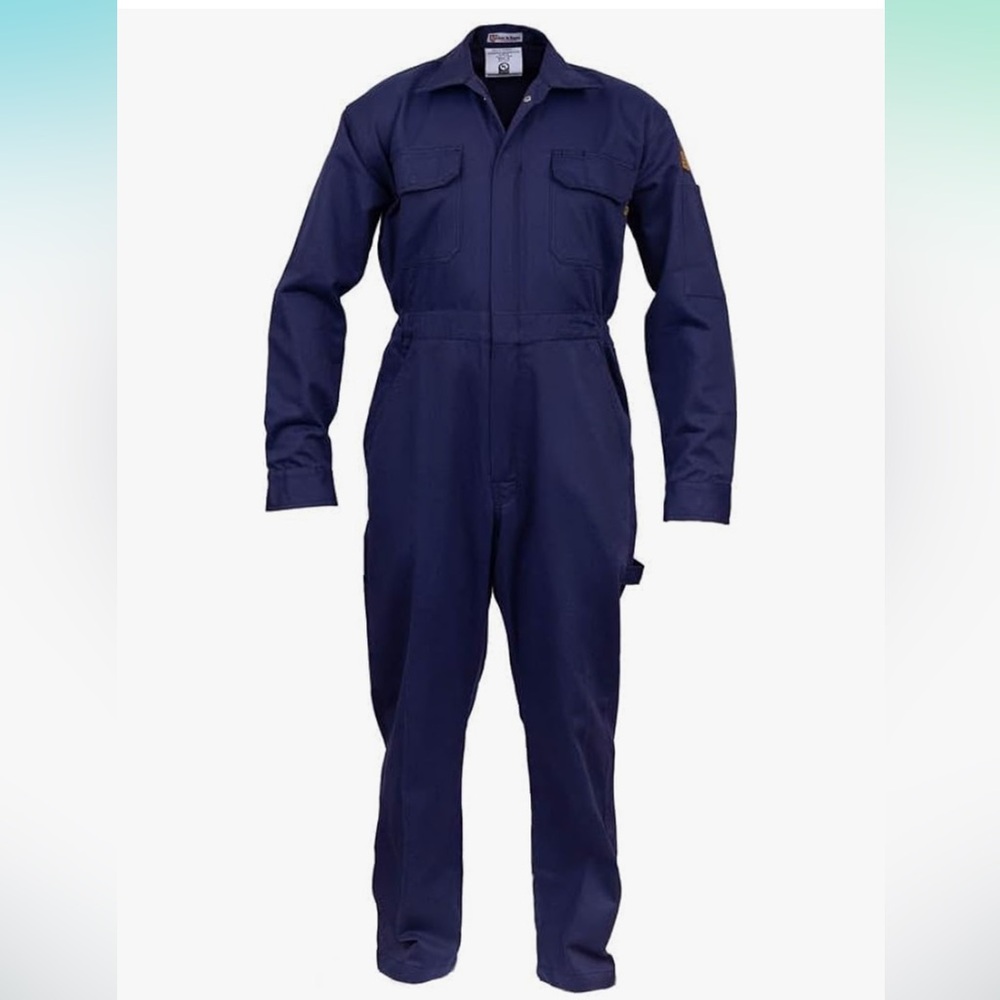 Navy Blue FRC Coverall Jumpsuit NWT